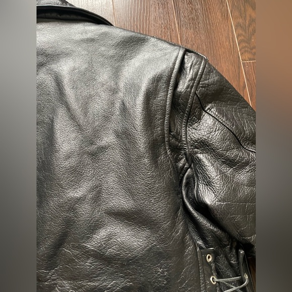 Bonus Genuine Leather Motorcycle Jacket - Picture 12 of 12